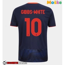 Moške Nogometnih dresov Nottingham Forest Morgan Gibbs-White #10 Tretji 2025-26 Kratki rokavi